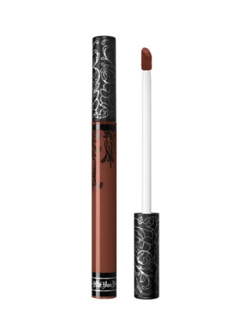 ✨KAT VON D CRUCIFIX Liquid Lipstick - Deep Brown Matte Shade